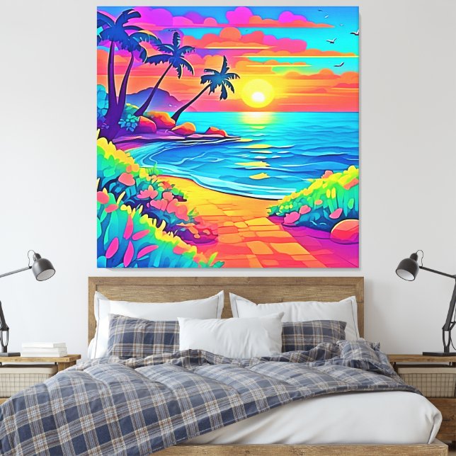 Impressão Em Tela Triptych (Insitu(Quarto))