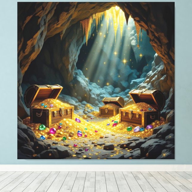 Impressão Em Tela Triptychon (Insitu(piso de madeira))