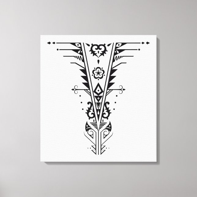 Impressão Em Tela tristes tricotômicos (Frente)