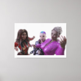 Impressão Em Tela Trois Drôles de Dames