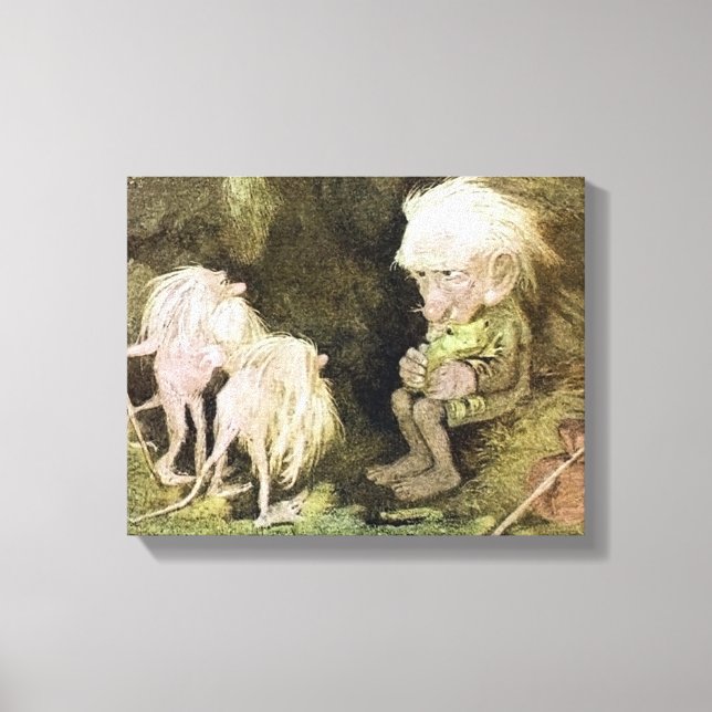 Impressão Em Tela Troll com o Sapo de Pet (Frente)