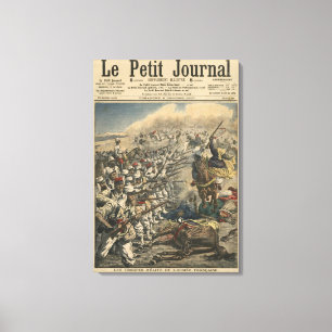 Impressão Em Tela Tropas de elite do exército francês, dos Negócios 