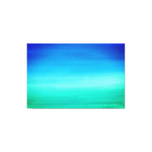Tropical Brilhante Aquarela Oceânica Verde Azul
