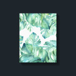 Impressão Em Tela Tropical Watercolor Monstera Palm Folaves<br><div class="desc">Adicione um toque de elegância tropical a sua casa com esta canvas de impressão impressionante com as folhas de palma de uma aquarela de Victoria Grigaliunas do Do Tell A Belle. Esta trabalho de arte requintada mostra grandes folhas de palma em tons vibrantes de verde, trazendo a beleza da natureza...</div>