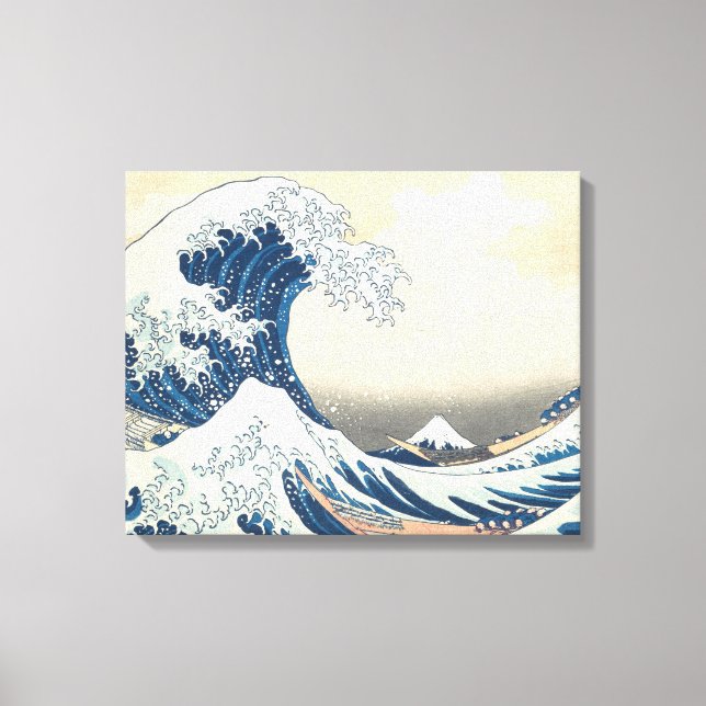 Impressão Em Tela Tsunami (Frente)