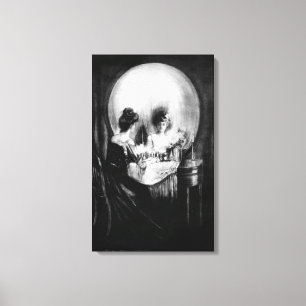 Impressão Em Tela "Tudo é vaidade" por C. Allan Gilbert