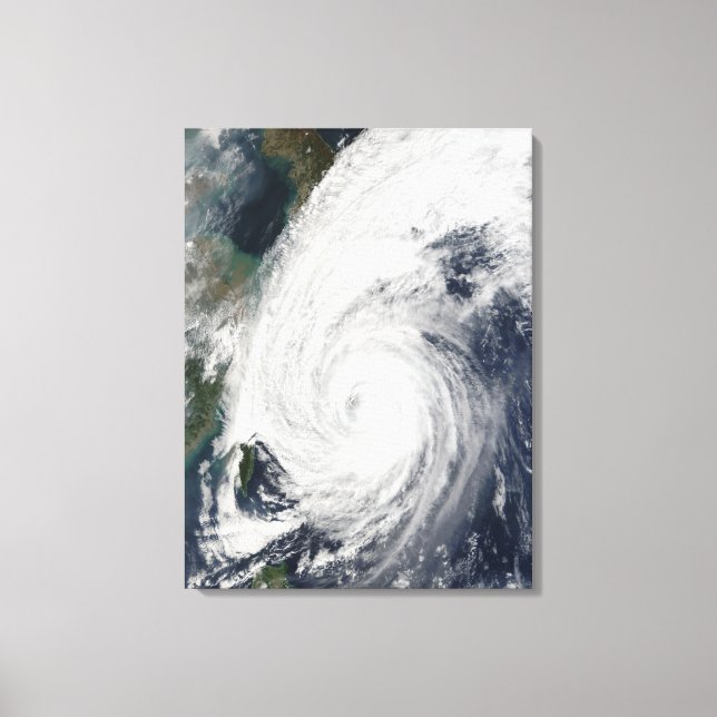 Impressão Em Tela Tufão Tokage a sul do Japão (Frente)