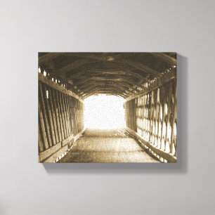 Impressão Em Tela Túnel da luz