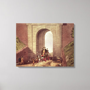 Impressão Em Tela Túnel de Highgate, gravado pela caça de George,