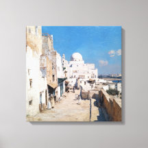 Túnis 1905 – Arte de Viagem Impressionista da Tuní