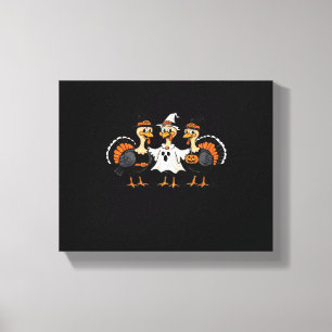 Impressão Em Tela Turco Halloween Boo, Ação de Graças Turquia, Spook
