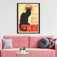Turnê do Gato Preto Arte Vintage Gato Preto Art No