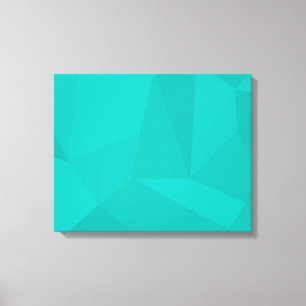 Impressão Em Tela Turquesa, moderna, legal, moderna arte geométrica