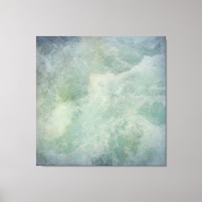 Impressão Em Tela Turquoise Beach Ocean Sea Water Seafoam (Frente)