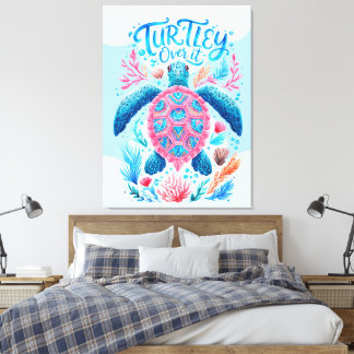 Impressão Em Tela Turtlemente Além Disso