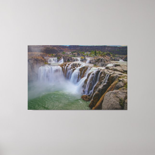 Impressão Em Tela Twin Falls (Frente)