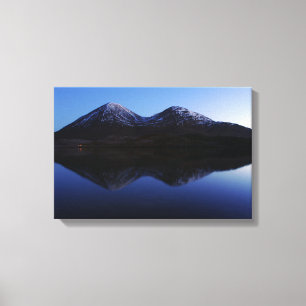 Impressão Em Tela Twin Peaks Loch Slapin Ilha de Skye
