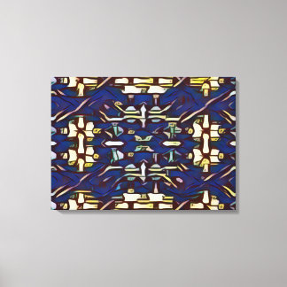 Impressão Em Tela Twirl E Woad