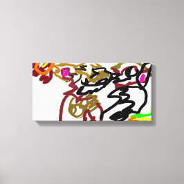 Impressão Em Tela Two wolves Autumn