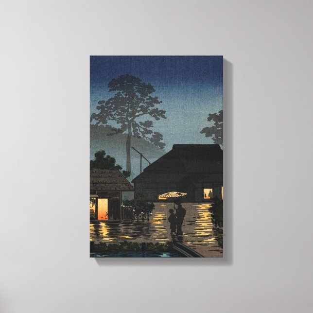 Impressão Em Tela Ukiyoe Art (Kouitsu Tsuchiya) Japonês (Frente)