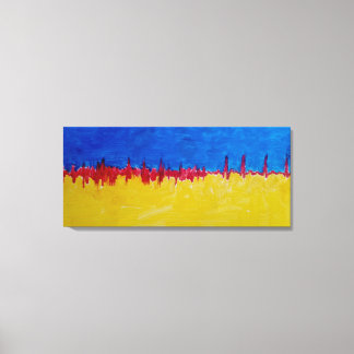 Impressão Em Tela Ukraine Recovery