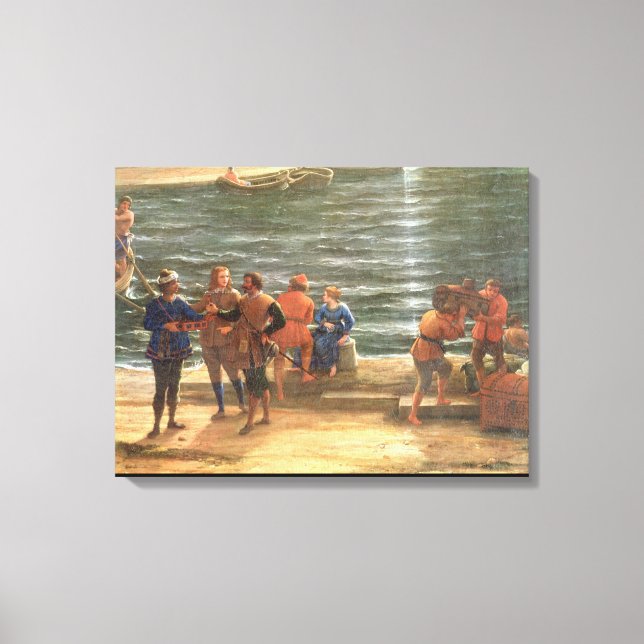 Impressão Em Tela Ulisses devolvendo Chryis ao pai dela (Frente)