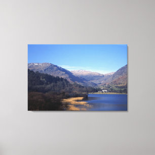 Impressão Em Tela Ullswater Cumbria England Postcard Cushion Poster 