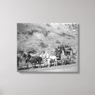 Impressão Em Tela Última viagem da "da fotografia do treinador