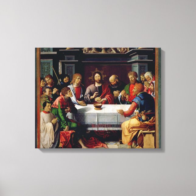 Impressão Em Tela Último jantar 2 (Frente)