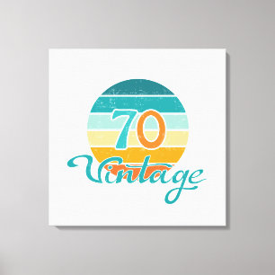 Impressão Em Tela Ultrassagem de 70 Vintage