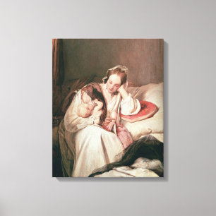 Impressão Em Tela Um amor de mãe, 1839