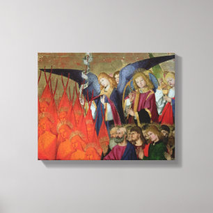 Impressão Em Tela Um Anjo, da "Coronação da Virgem"