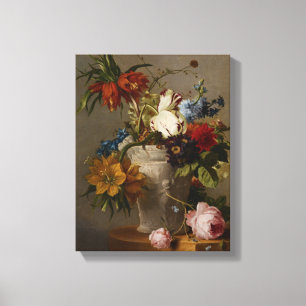 Impressão Em Tela Um arranjo com flores, século XIX