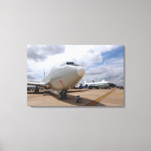 Impressão Em Tela Um avião da junção de rebite de RC-135V/W