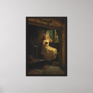 Impressão Em Tela Um canto de Cosey por Frank Millet