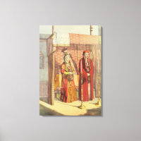 Um Casamento judeu, gravado por Charles Parsons, 1