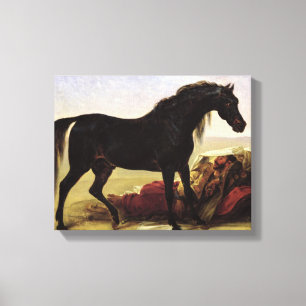 Impressão Em Tela Um cavalo árabe
