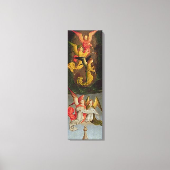 Impressão Em Tela Um Coro de Anjos, 1459 (Frente)