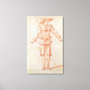 Impressão Em Tela Um dançarino da ópera de Paris