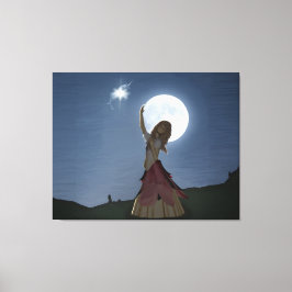 Impressão Em Tela Um Desejo Realizado