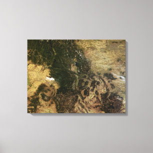 Impressão Em Tela Um dia relativamente claro