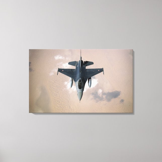 Impressão Em Tela Um emirati F-16 (Frente)