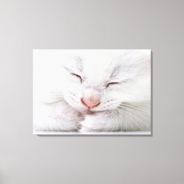 Impressão Em Tela Um extremo próximo de um branco muito jovem (Frente)