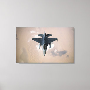 Impressão Em Tela Um F-16 de Emirati