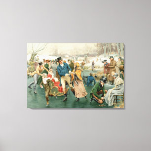 Impressão Em Tela Um Feliz Natal, do Pears Annual, 1907