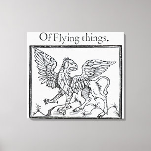 Impressão Em Tela Um grifo