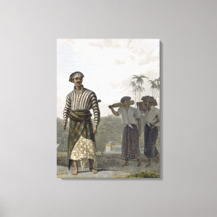 Impressão Em Tela Um Madurese do grau de Mantu, chapeia 7 do Vol