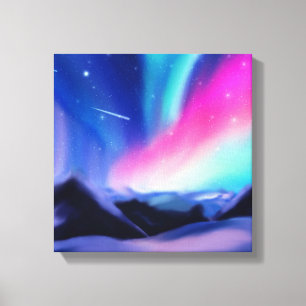 Impressão Em Tela Um Milhão de Sonhos Aurora