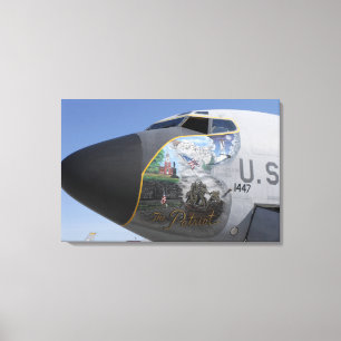 Impressão Em Tela Um nariz patriótico de KC-135