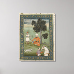 Impressão Em Tela Um nobre Transporte-Oxonian assentado abaixo de